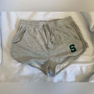 BRAND NEW NEVER WORN Hype and Vice MSU sweat shorts!